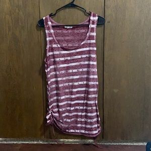 Maurices Burgundy Tank Top